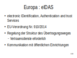 Europa::eIDAS